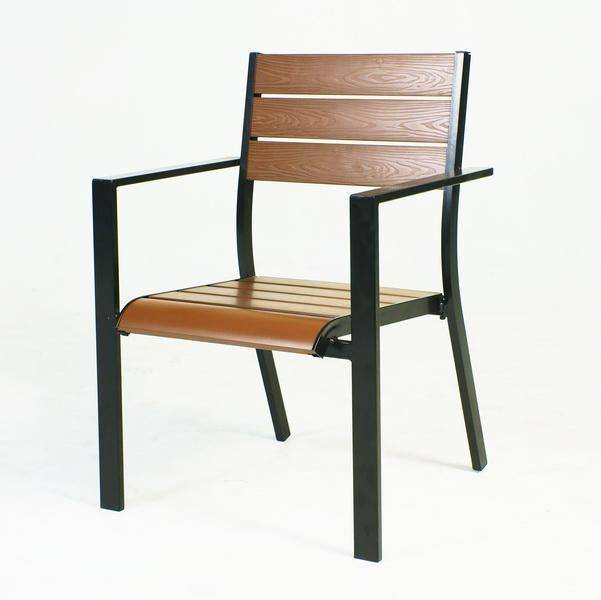 鋁合金塑木椅-A