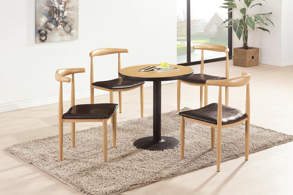 QM-1032-5 丹尼2.3尺圓商業桌 (不含椅子其他產品)<br /> 尺寸:直徑70*高75cm