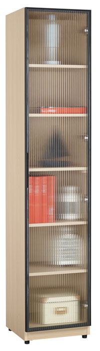 QM-443-3 艾維斯1.3尺鋁門書櫥 (不含其他產品)<br />尺寸:寬40*深42*高196.5cm