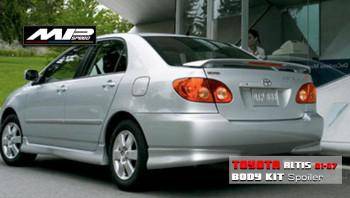 2001-2007 Toyota Altis OEM Style Spoiler+Led