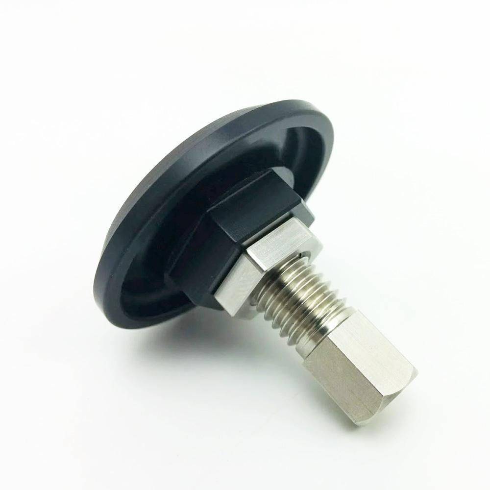 Replacement lower stop disc with stainless steel hardware