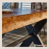 【泰森6 尺原木餐桌】【2023-A863-1】【添興家具】