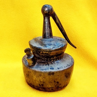 印度老銅油燈 老銅器 古銅老件擺飾