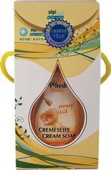 德國原裝進口  alpifresh 歐漾~蜂蜜牛奶精華高效沐浴(髮)乳  (不含皂基、矽靈、螢光劑)  500ml