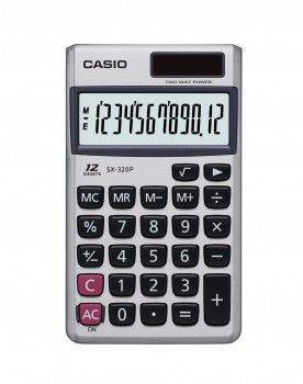 宣彥辦公文具購物網,CASIO SX-320P口袋型計算機(12位數)