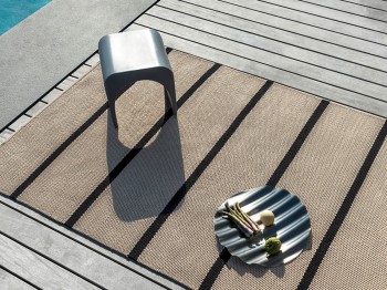 Deck charcoal black outdoor rugs