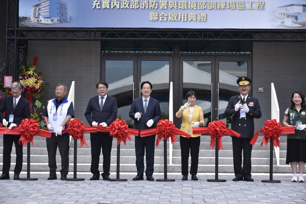內政部消防署30週年署慶暨第二期工程啟用典禮 宣示邁向法制、科技、人力、訓練四大升級