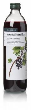 【芬蘭原裝】北歐天然~黑醋栗原汁｜KASKEIN mustaherukka 100%(500毫升/瓶裝)
