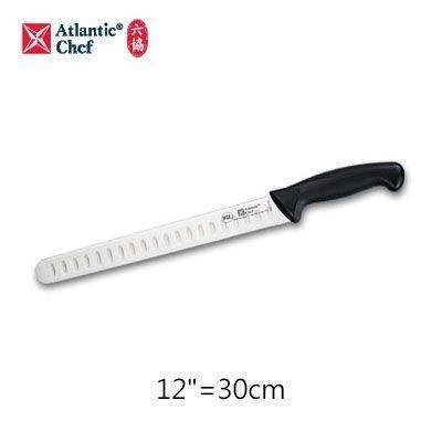 【Atlantic Chef六協】30cm打凹槽薄片刀Slicing Knife - Granton Edge
