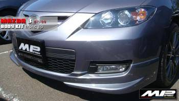 2007-2009 Mazda 3 4D 2.0s S-Model S Style Front Lip