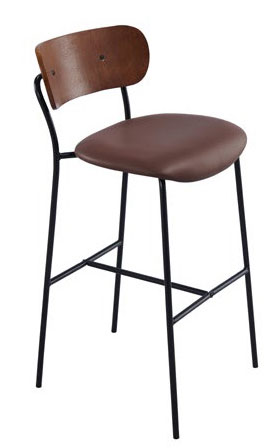 TA-957-1 米勒咖啡皮吧台椅 (不含其他產品)<br />
尺寸:寬46*深48*高95cm