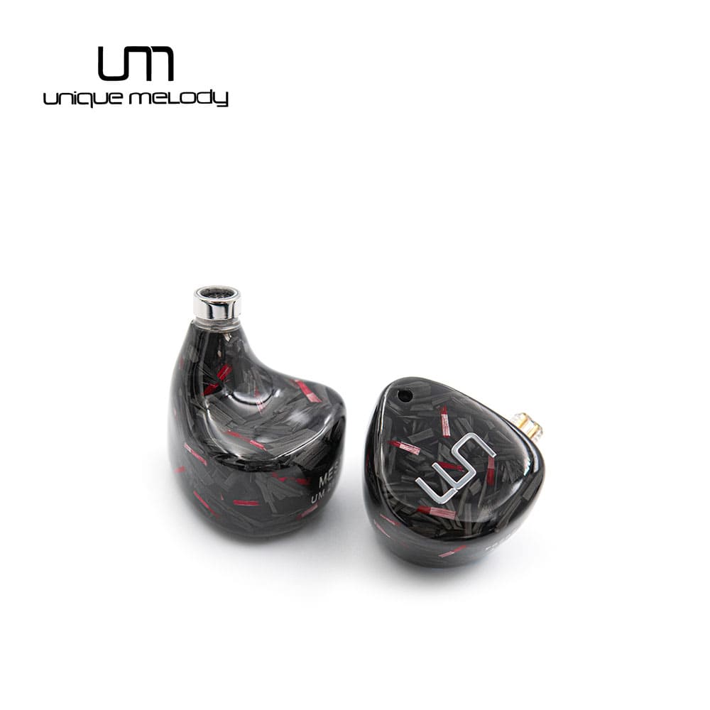UM MEST 動圈動鐵靜電骨傳導混合單元入耳式耳機-紅色(預購/公模)