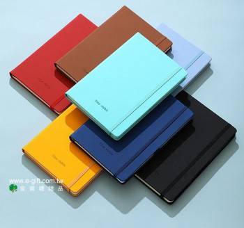 【E-gift】彩色系A5隨身筆記本 口袋型