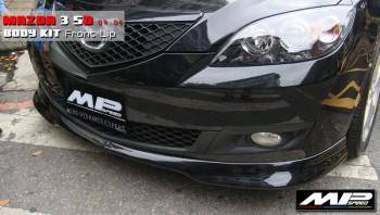2007-2009 Mazda 3 5D M Style Front Lip