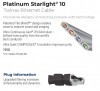 Platinum Starlight® 10  網路線 (白金星光)