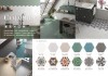 彩色六角磚【ADJ-17012~17206 (6色6花)】17.5X20廚房｜浴室｜玄關｜客廳｜民宿｜商業設計#68.113