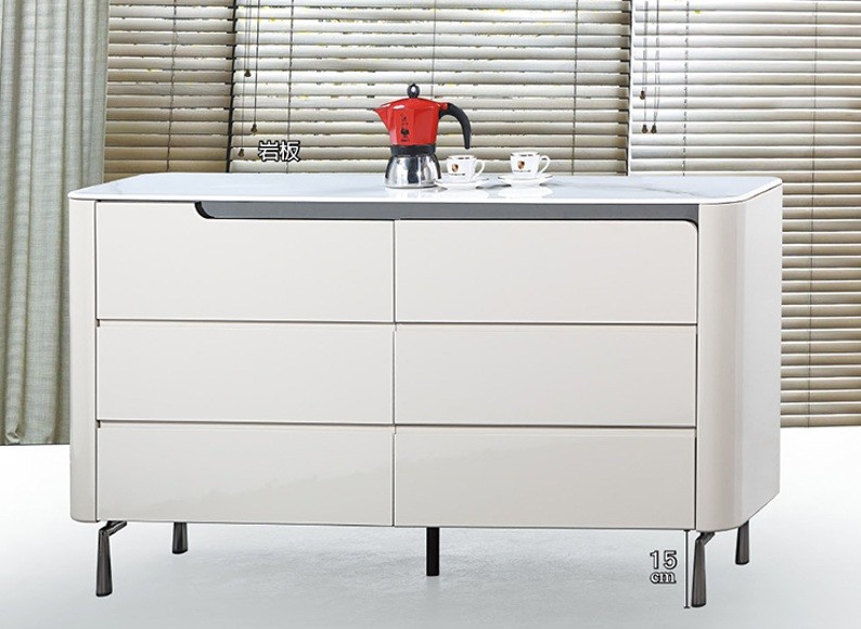 CL-161-1  岩板六斗櫃 (不含其他產品)<br/>尺寸:寬135*深40*高78.5cm