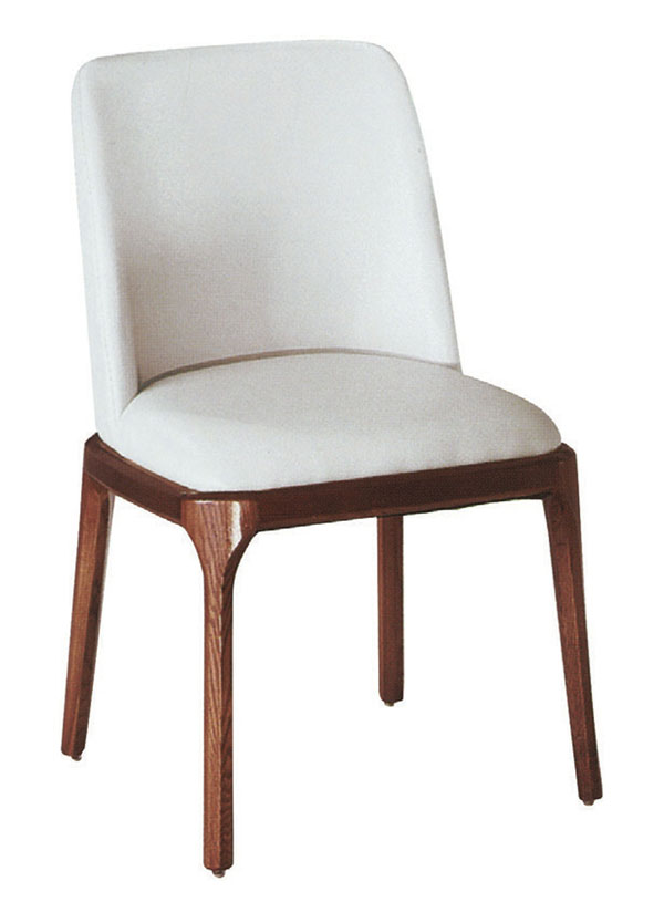 CL-1117-2 深咖啡皮Q2餐椅 (不含其他產品)<br />尺寸:寬50*深58*高88cm