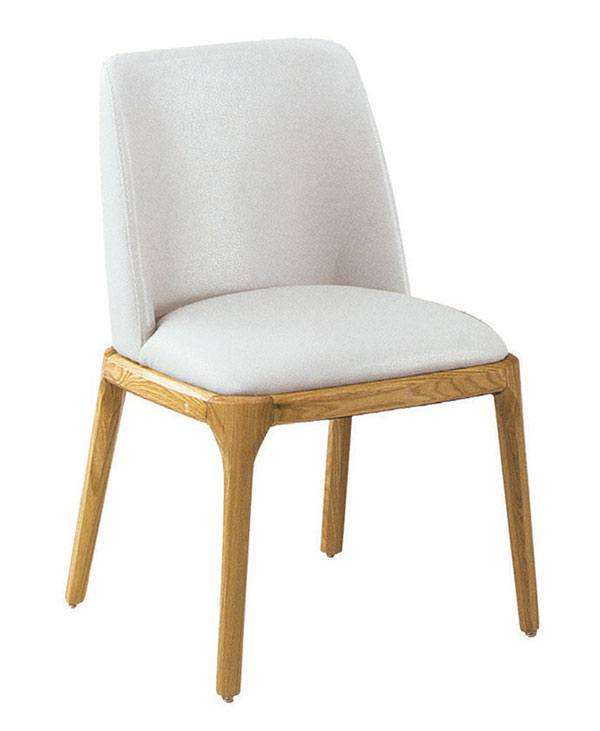CL-1119-7 B06 原木餐椅(白皮) (不含其他產品)<br />尺寸:寬54*深52*高87cm