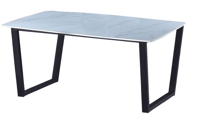 CL-1078-4 哆啦雪山岩餐桌 (不含其他產品)<br />尺寸:寬130*深80*高75cm