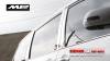 2011-2020 Toyota Sienna BC Pillar Posts-White Chrome (6PCS)
