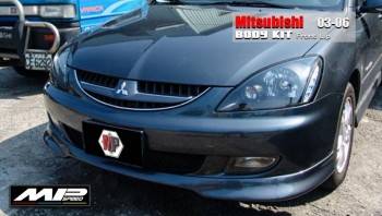 2003-2006 Mitsubishi Lancer/Virage M Style Front Lip - Without Hole