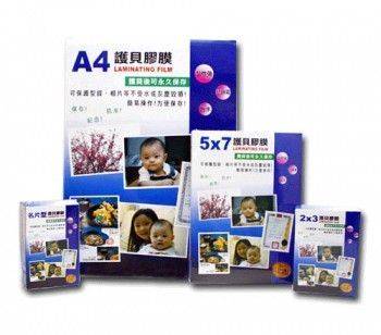 宣彥辦公文具購物網,4X6''  80U護貝膠膜(100張)