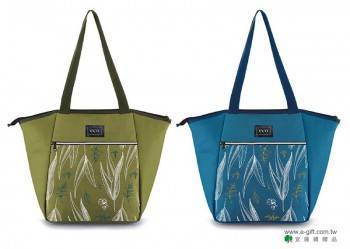 【E-gift】FU Eco植粹保溫肩背袋(綠/藍)