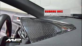2012-2016 Subaru BRZ Dashboard Cover-Dry Carbon Fiber
