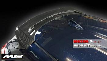 2014-2018 Mazda 3 5D Z Style Spoiler-Carbon Fiber