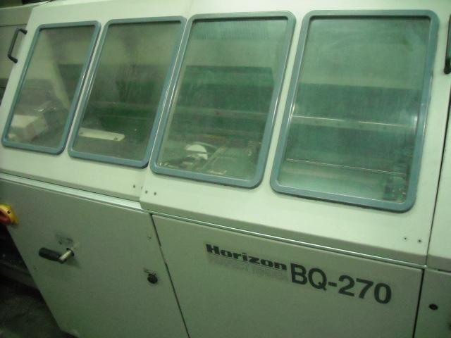 Horizon BQ-270 全數位化自動膠裝機