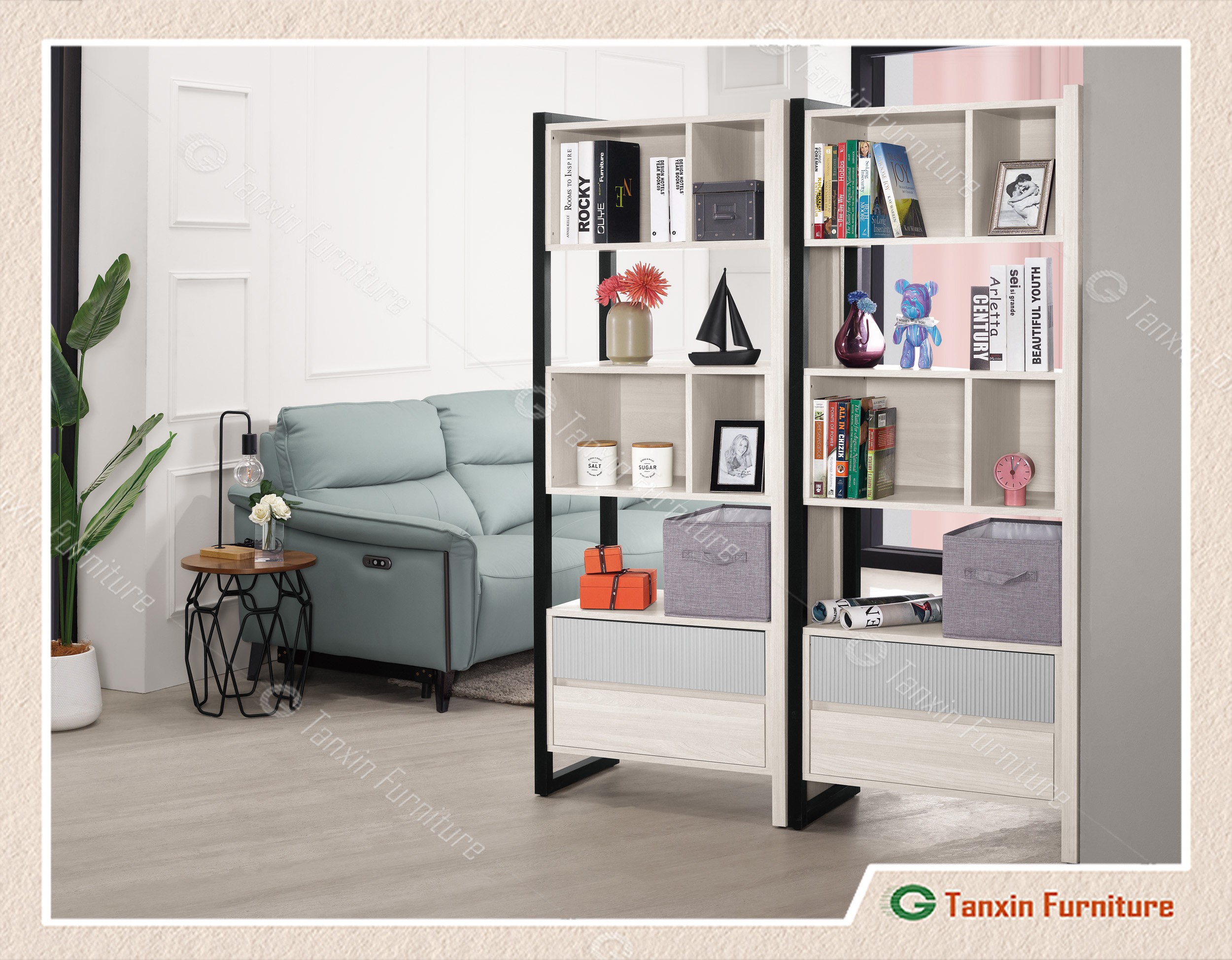 克利希2.64尺墨綠色四門鞋櫃】【20|商品介紹| 添興家具