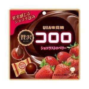味覺糖 奢華版 KORORO巧克力草莓軟糖 
