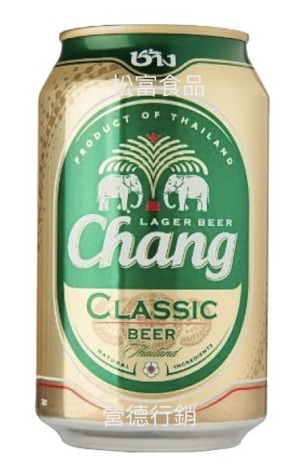 泰國啤酒- 泰象啤酒 Chang Beer     320ml  24罐 / 箱       24瓶 / 箱       &780&840