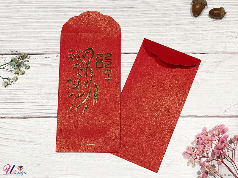 金莎珠紅虎年紅包袋產品特色 