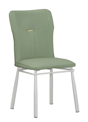 JC-898-12 景萊綠色皮餐椅 (不含其他產品)<br />
尺寸:寬46*深54*高88cm