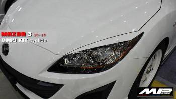 2010-2013 Mazda 3 4/5D Eyelids -C Style (2PCS) Big