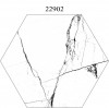 六角磚【GS-22904中灰色｜22903石紋灰｜22902卡拉拉｜22901銀狐21.5X25居家空間 客廳 臥室 浴室 陽台│玄關│商用空間│店面設計｜地壁兩用磚#77