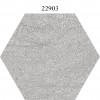 六角磚【GS-22904中灰色｜22903石紋灰｜22902卡拉拉｜22901銀狐21.5X25居家空間 客廳 臥室 浴室 陽台│玄關│商用空間│店面設計｜地壁兩用磚#77