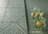 花磚【CK-ES20100 綠欖｜CK-ES20103綠欖-地毯花磚】20X20居家空間 │浴室廚房│玄關│商空設計｜地壁兩用磚#