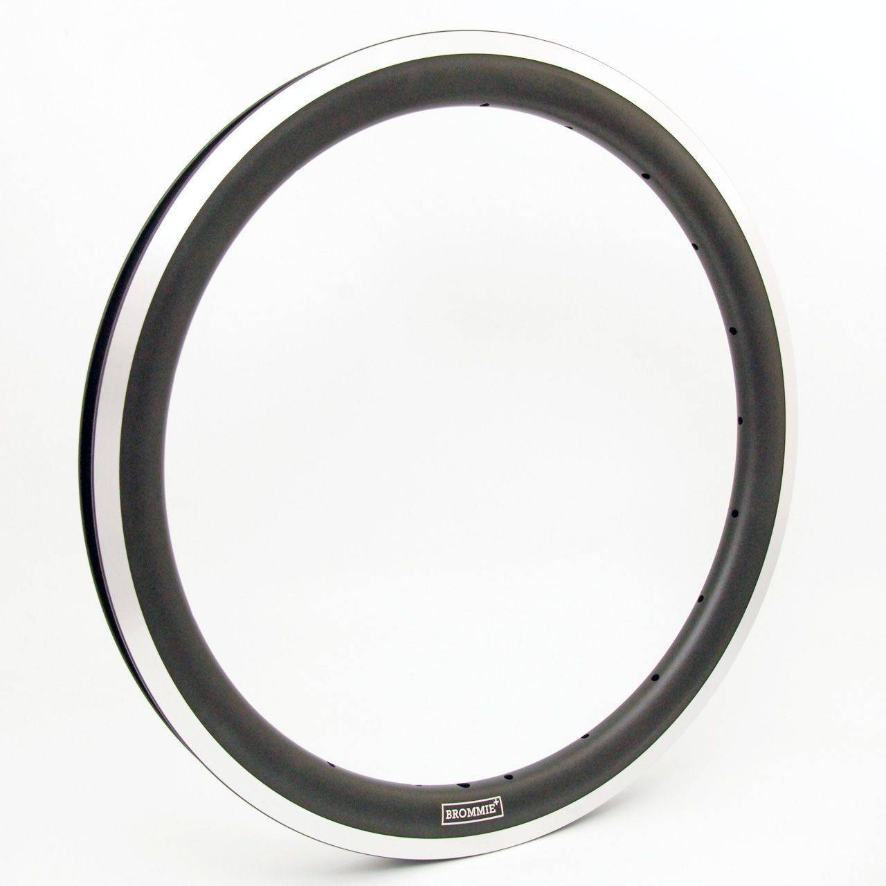 BrommiePlus R010 Welded Double Wall Rim - Black / Silver