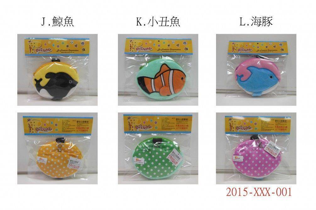 2015-XXX-001-J 鯨魚 K小丑魚 L 海豚
