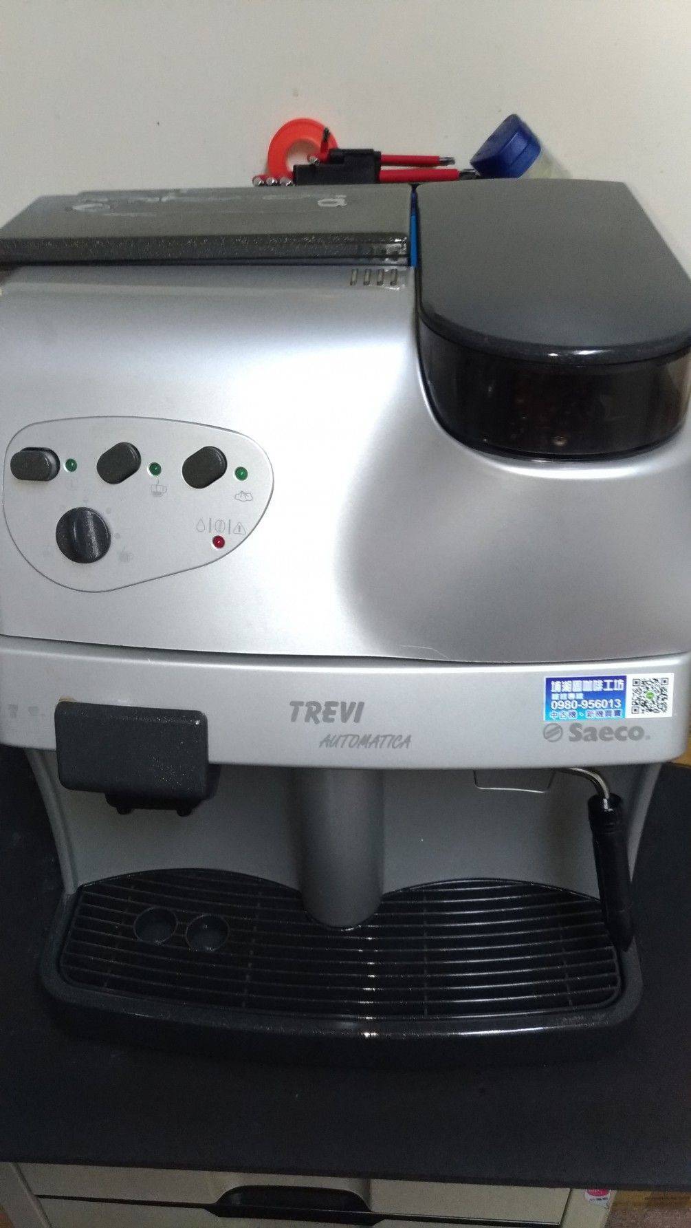 saeco-trevl鍋爐漏水 不出咖啡 墊圈更新 內部情節保養維修