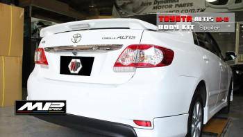 2008-2013 Toyota Corolla Altis Z Style Spoiler +LED(11' Style)
