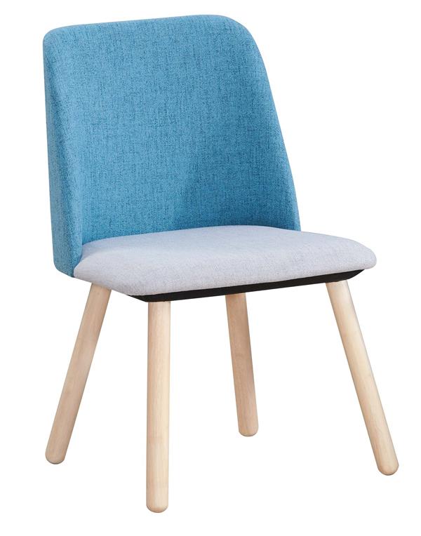 CO-512-6 丹麥跳色布餐椅 (不含其他產品)<br /> 尺寸:寬53.5*深57*高85cm