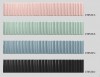 彩色。立體壁磚【ADJ-CT05309 ~CT05316 表參道之丘(8色)】5X30立體波浪白、米黃、粉紅、綠、藍8色｜適用牆面#31.216