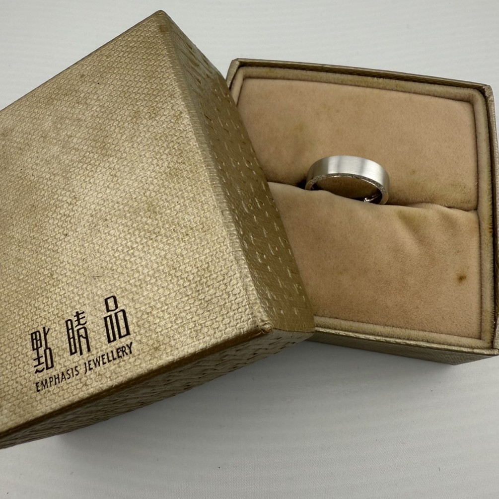 Emphasis 點睛品 18K白金碎鑽戒指 34D-0.23ct F1234