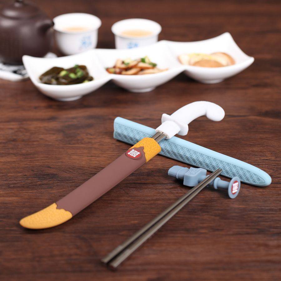 【Greenyoyo】故宮授權│兵器環保筷-刀箸