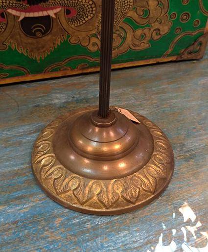 桌上立鏡~復古印式銅鏡