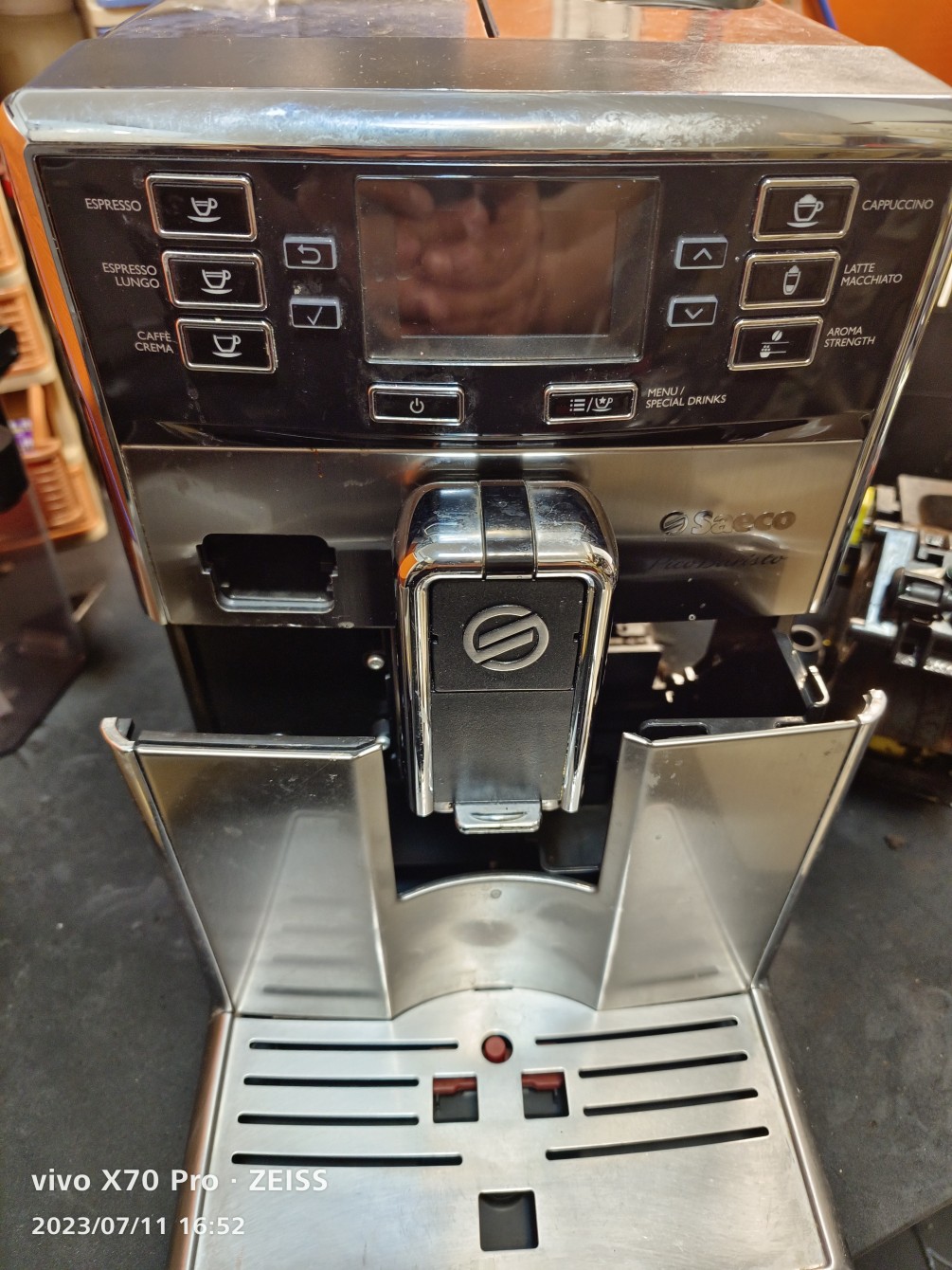 saeco -8927全自動咖啡機-無法出水蒸氣會漏水維修保養
